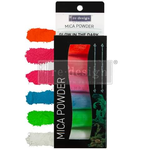 *New* Redesign with Prima Mica Powder set 'Glow in the Dark'