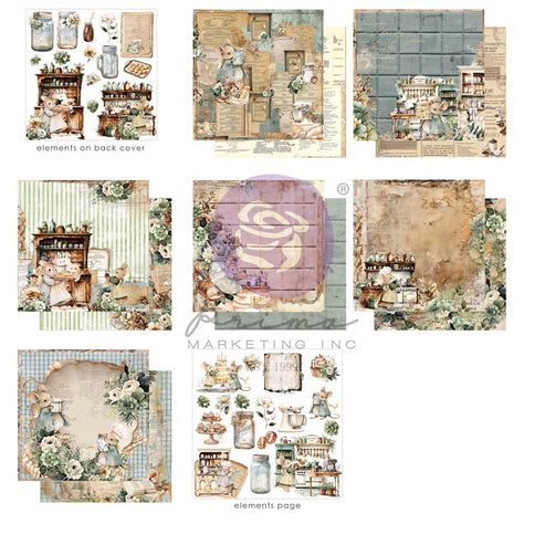 Prima Marketing The Home Baker - 12x12 PAD PREORDER EXPECTED IN STOCK early Nov