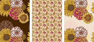 * New* Belle's and Whistles Autumn Florals A3 Rice Paper Pack PREORDER ITEM