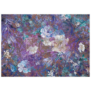 Prima A1 Decoupage Fibre - Magical Floral * Limited Edition*