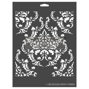 Prima 3D Decor Stencils - Regal Striae * Limited Edition*