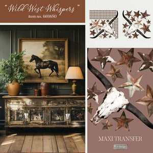 *New* Redesign with Prima Maxi Transfer Wild West Whispers