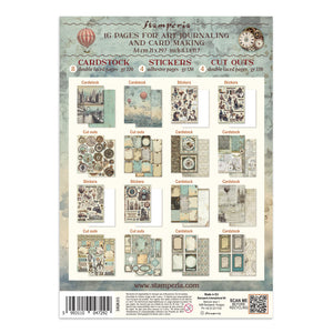 *NEW* Stamperia Voyages Fantastiques Junk Journal PREORDER EXPECTED IN SAT 13TH SEPT