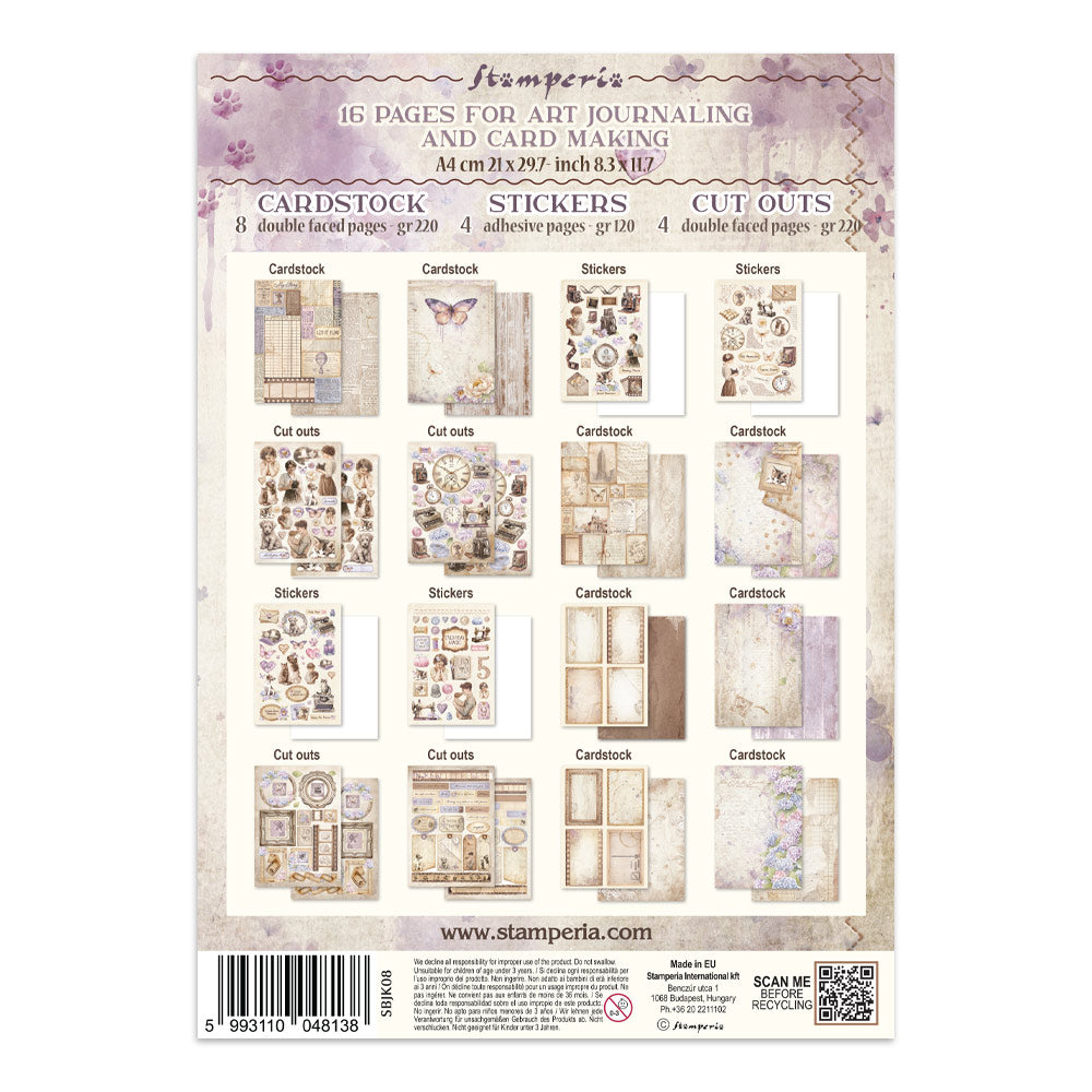 *NEW* Stamperia Quiet Days Junk Journal PREORDER DISPATCH APPX 15TH NOV