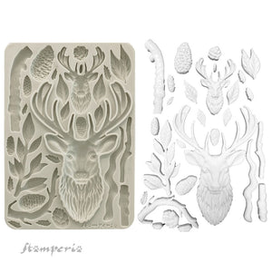 *NEW* Stamperia Silicon Mould A5 - Deer