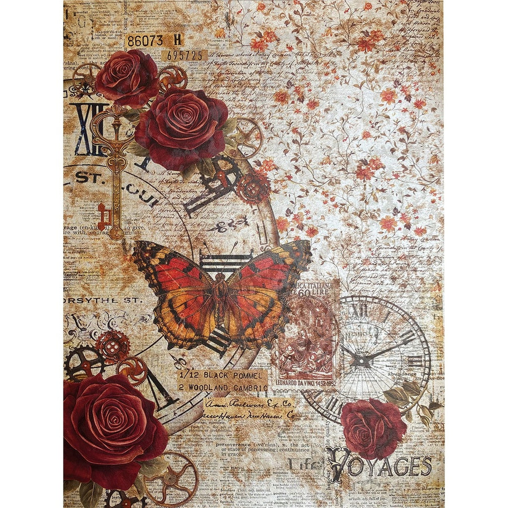 Ciao Bella Cabinet of Curiosities Deluxe Pearl A4 Paper pack (5 assorted sheets)