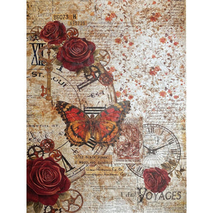 Ciao Bella Cabinet of Curiosities Deluxe Pearl A4 Paper pack (5 assorted sheets)
