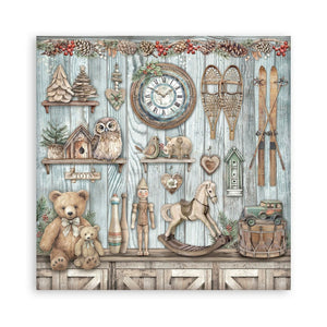 *New* Stamperia The Owls House Scrapbooking Maxi Pad 22 single faced sheets 12"x12"