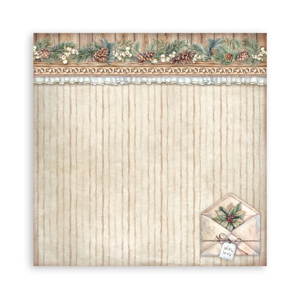 *New* Stamperia The Owls House Scrapbooking Maxi Pad 22 single faced sheets 12"x12"