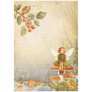 *New* Stamperia Rice Paper Selection Whispering Woods 6 x A4 sheets PREORDER DISPATCH APPX 13TH SEPT