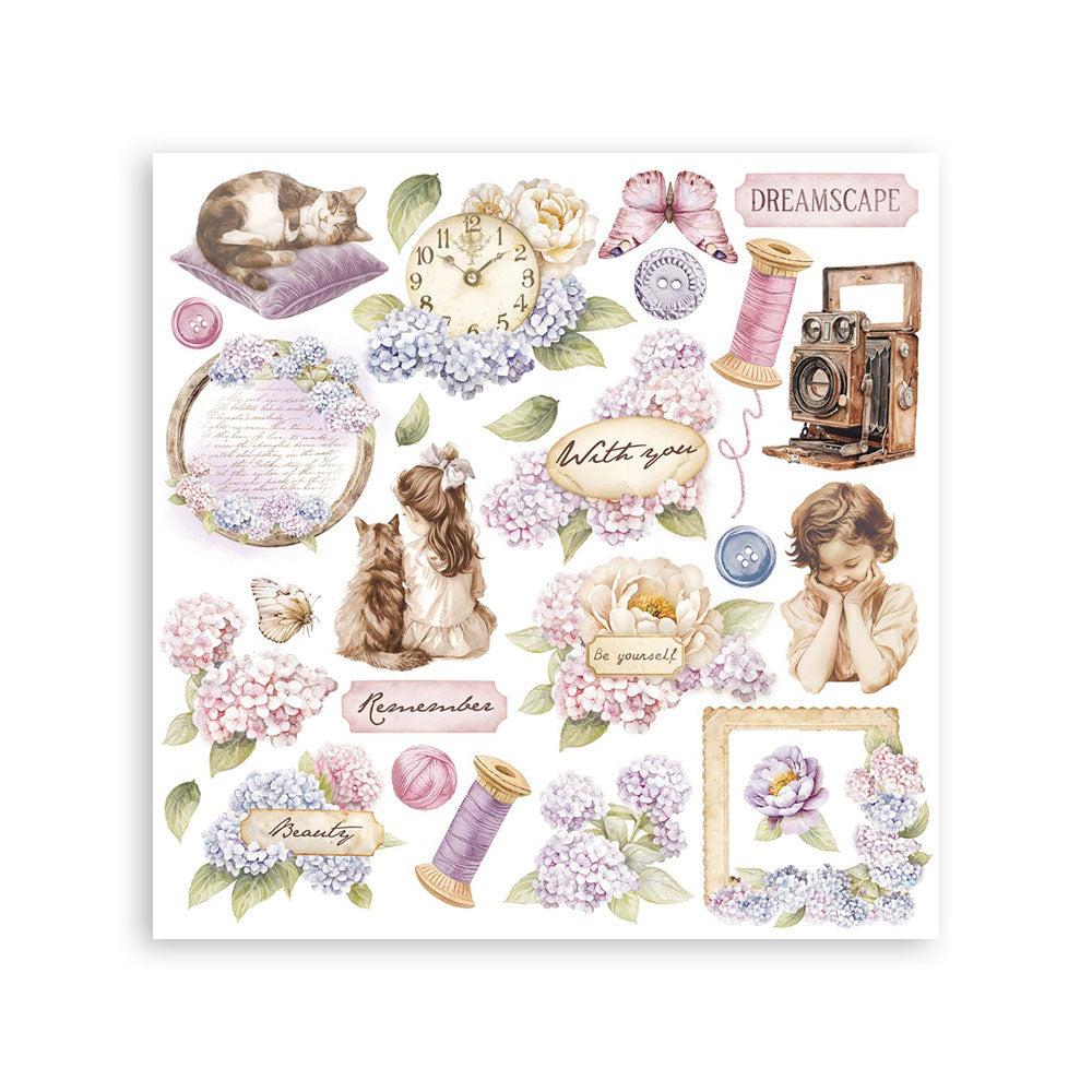 *New In* Stamperia Rub On Kit Quiet Days PREORDER DISPATCH APPX 15TH NOV