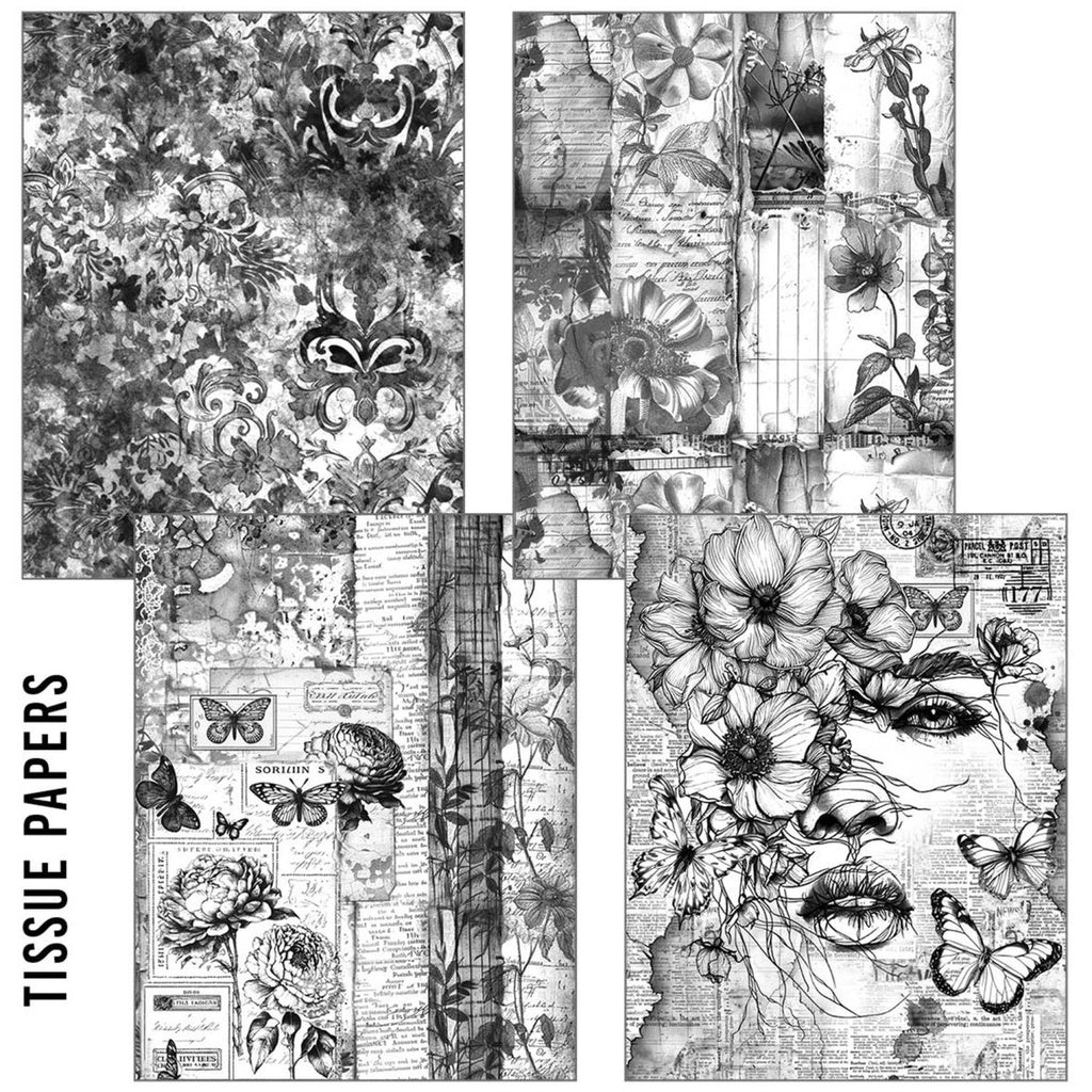 *New in* Ciao Bella Meaningful Memories Craftmix A5 Paper pack (Tissue & Vellum Variety)