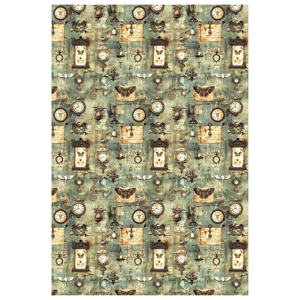 Ciao Bella Cabinet of Curiosities Rice Paper A4 Mixed 4 pack