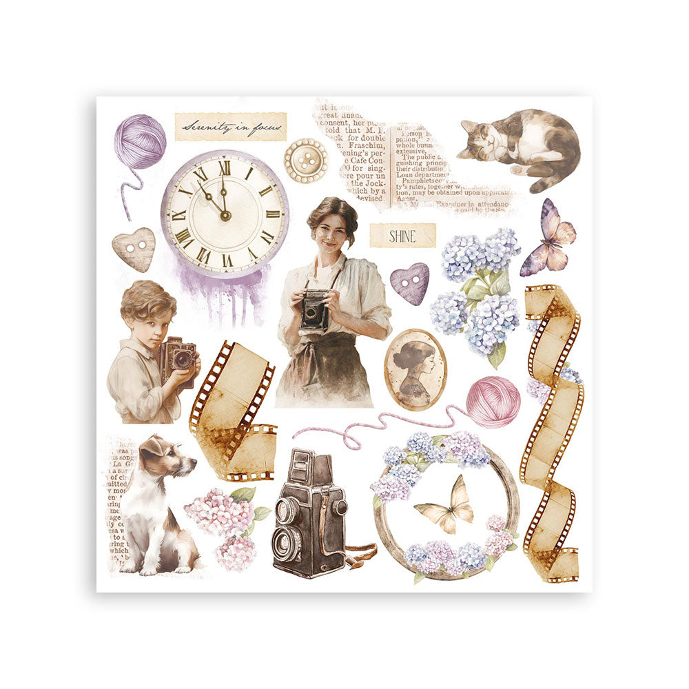 *New In* Stamperia Rub On Kit Quiet Days PREORDER DISPATCH APPX 15TH NOV