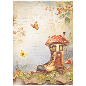 *New* Stamperia Rice Paper Selection Whispering Woods 6 x A4 sheets PREORDER DISPATCH APPX 13TH SEPT