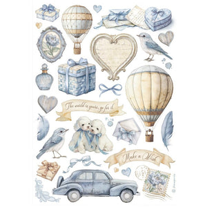 *New In* Stamperia Rice Paper Selection Timeless Selection 6 x A4 sheets