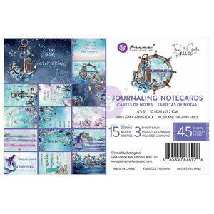 A Mermaid's Tale - 4"x6" JOURNALING CARDS
