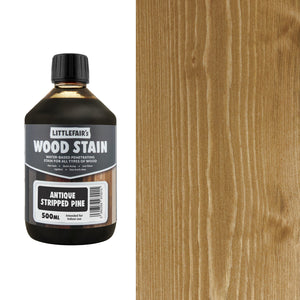 Littlefairs Water based Wood Stain Antique Stripped Pine