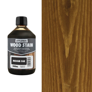 Littlefairs Water based Wood Stain Medium Oak