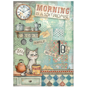 *New* Stamperia Rice Paper Selection Furry Friends 6 x A4 sheets