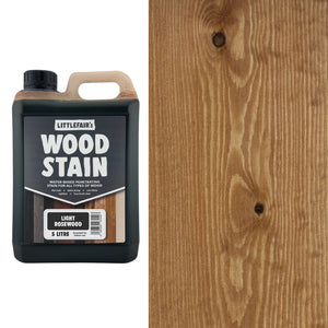 Littlefairs Water based Wood Stain  Light Rosewood