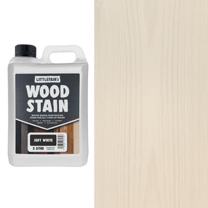 Littlefairs Water based Wood Stain Soft White