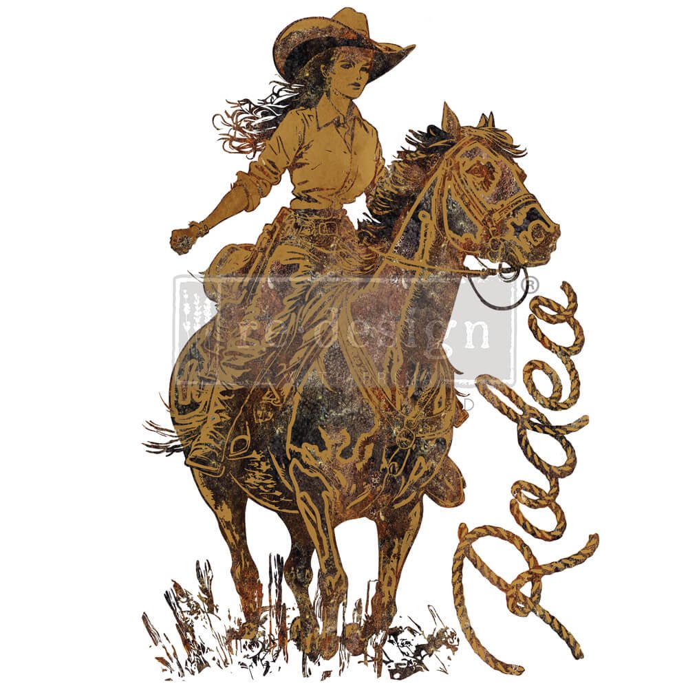 *New* Redesign with Prima Decor Transfer Galloping Grace