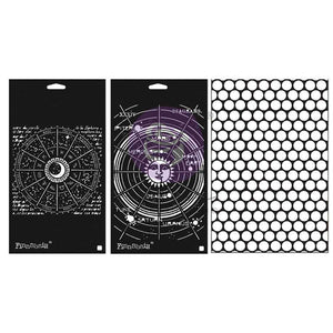 Finnabair Stencil pack Celestial (3 pack) Limited Edition PREORDER expected in stock early Nov