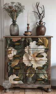 *New* Exclusive Redesign with Prima Decoupage A1 Fiber Paper Limited Edition Opulent Petal