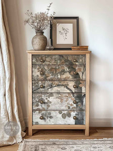 *New* Exclusive Redesign with Prima Decoupage A1 Fiber Paper Limited Edition Rustic Reverie