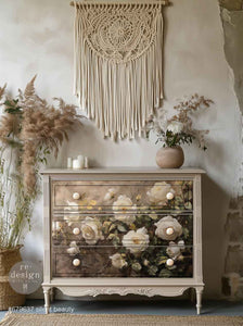 *New* Exclusive Redesign with Prima Decoupage A1 Fiber Paper Limited Edition Silent Beauty