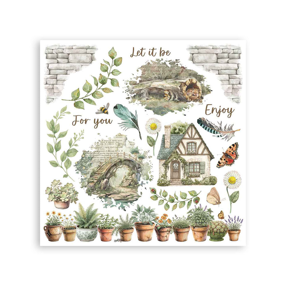 *New In* Stamperia Rub On Assortment Herbarium Silvae PREORDER DISPATCH APPX 9TH DEC