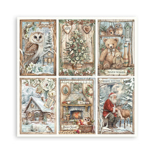 *New* Stamperia The Owls House Scrapbooking Maxi Pad 22 single faced sheets 12"x12"