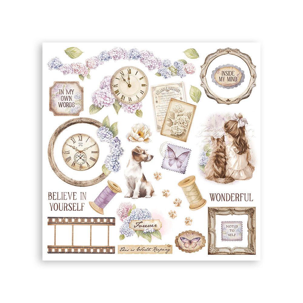 *New In* Stamperia Rub On Kit Quiet Days PREORDER DISPATCH APPX 15TH NOV