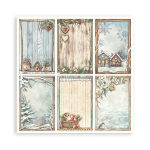 *New* Stamperia The Owls House Scrapbooking Maxi Pad 22 single faced sheets 12"x12"