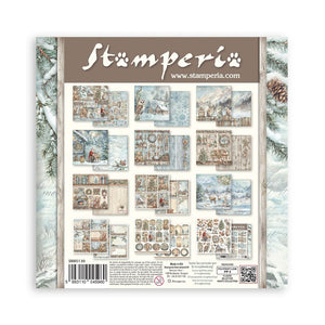 *New* Stamperia The Owls House 8"x 8" 10 x double faced sheets Scrapbooking Pad