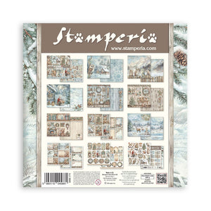 *New* Stamperia The Owls House 12"x 12" 10 double faced sheets Scrapbooking Pad