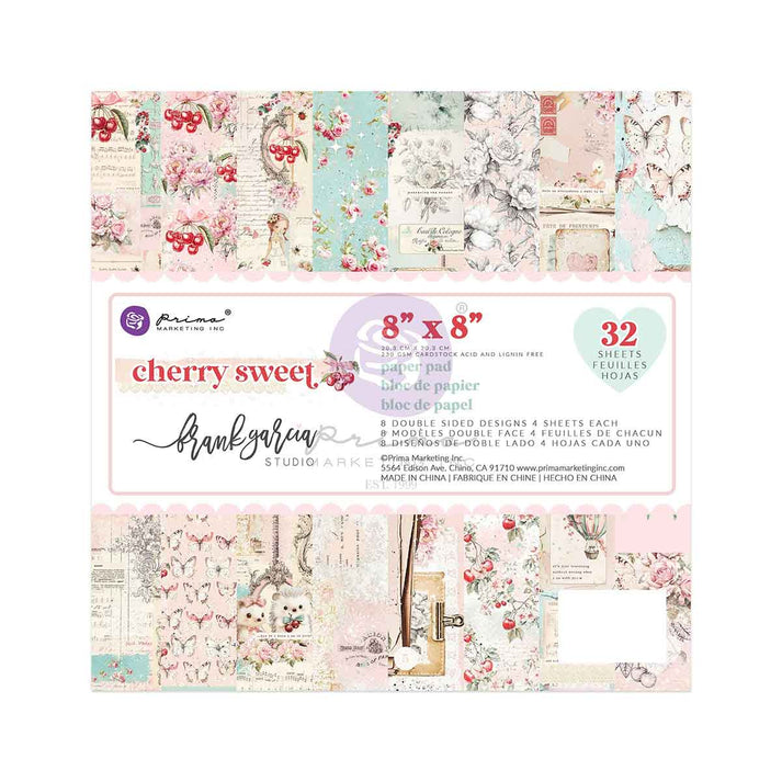 Prima Marketing Cherry Sweet - 8"x8" PAD