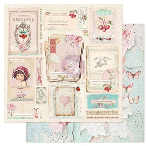 Cherry Sweet 12"x 12" single Paper Sheet A Never Ending DayDream
