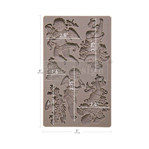 *New* Redesign with Prima mould (Limited Edition) Angelic Floral Noel
