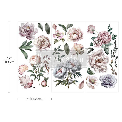 *New * Redesign with Prima Small Transfer Blossom Breeze