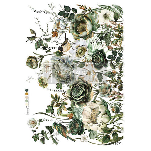 *New* Redesign with Prima Decor New Flat packed transfer Limited edition Botanical Journal