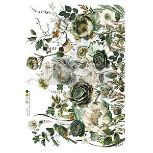 *New* Redesign with Prima Decor New Flat packed transfer Limited edition Botanical Journal