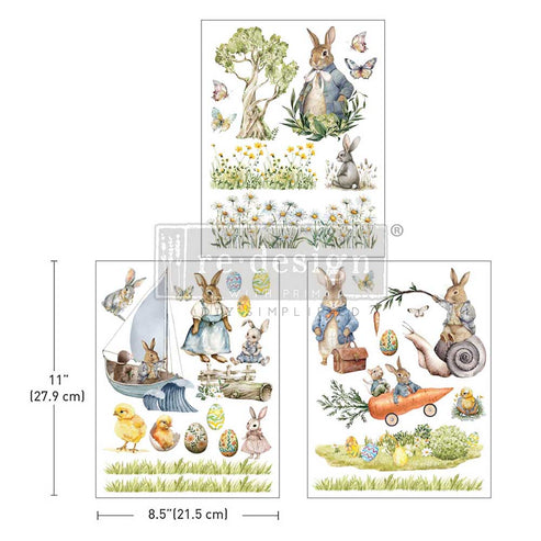 * New* Redesign with Prima Middy Transfer Limited Edition Bunny Trails