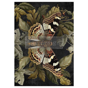 *New* Redesign with Prima Decoupage A1 Fiber Paper Butterfly Conservatory Tales Limited Edition