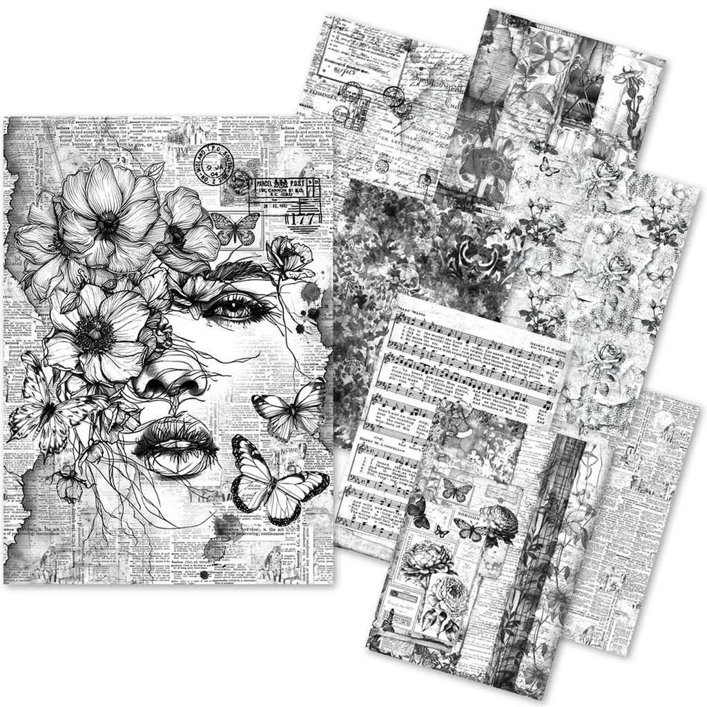 *New in* Ciao Bella Meaningful Memories Craftmix A5 Paper pack (Tissue & Vellum Variety)
