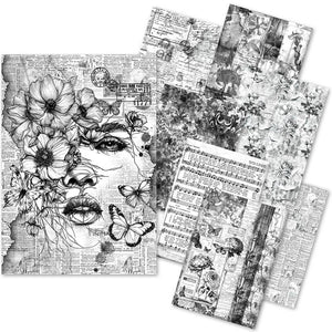 *New in* Ciao Bella Meaningful Memories Craftmix A5 Paper pack (Tissue & Vellum Variety)