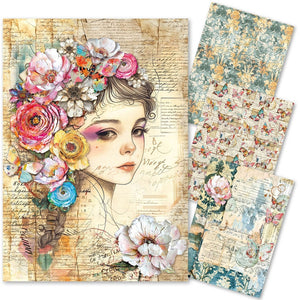 *New in* Ciao Bella Quintessential A4 Mixed Media Rice Paper pack