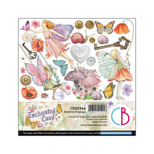 Ciao Bella Enchanted Land 6"  Fussy Cut Pad