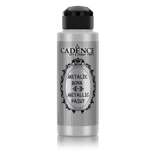 Cadence Metallic Paint 70ml Bright Silver